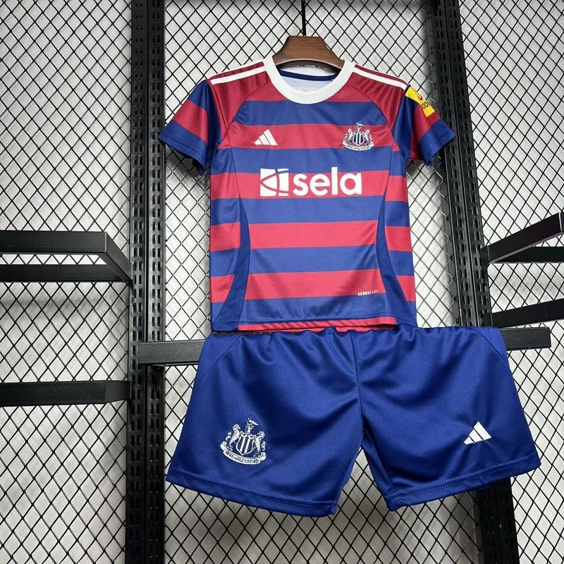 Newcastle United Football Jersey Away Kids Kit Jersey+Shorts 2024/25 - Image 3