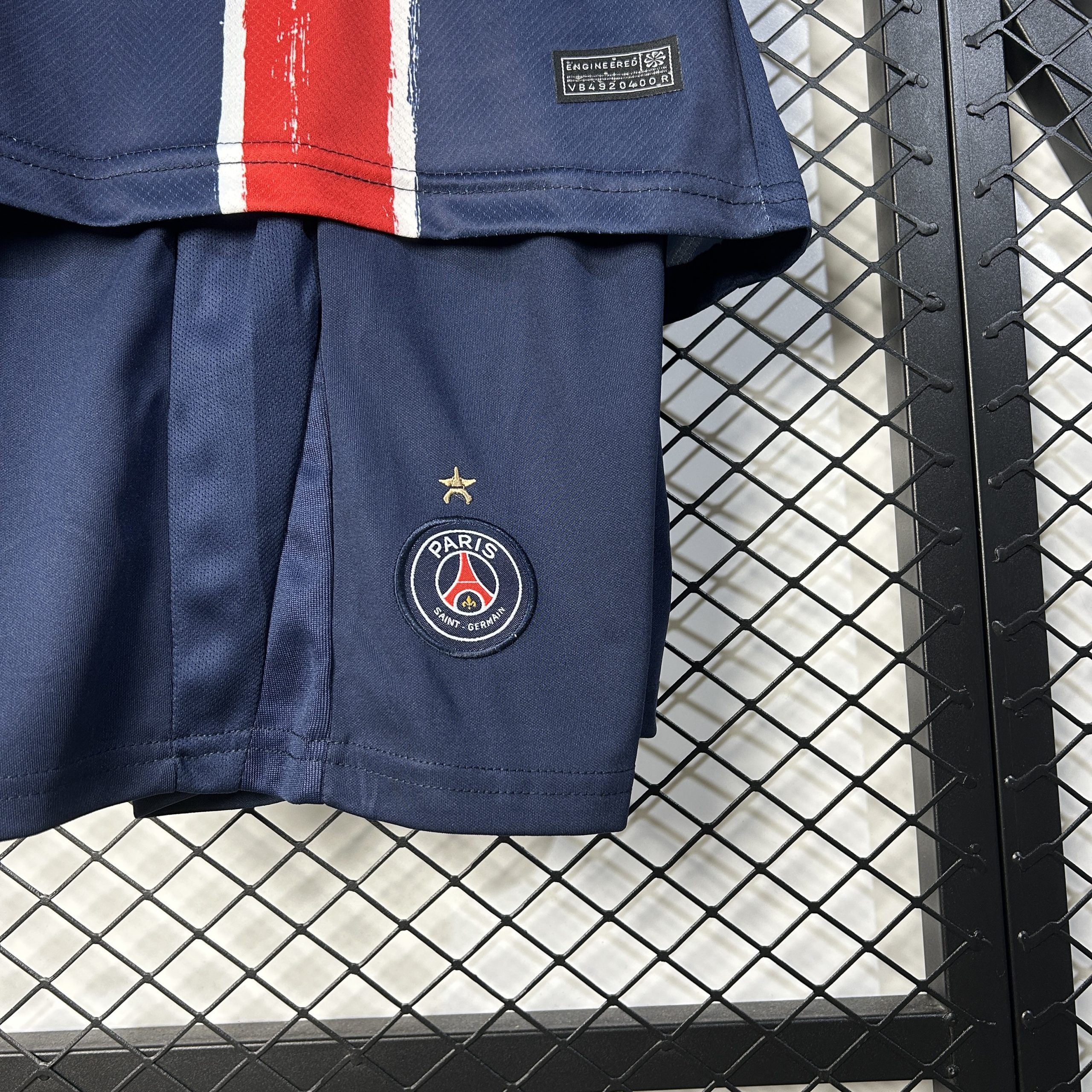 PSG Soccer Jersey Home x Champions of Europe Kids Kit Jersey+Shorts 2024/25 - Image 6