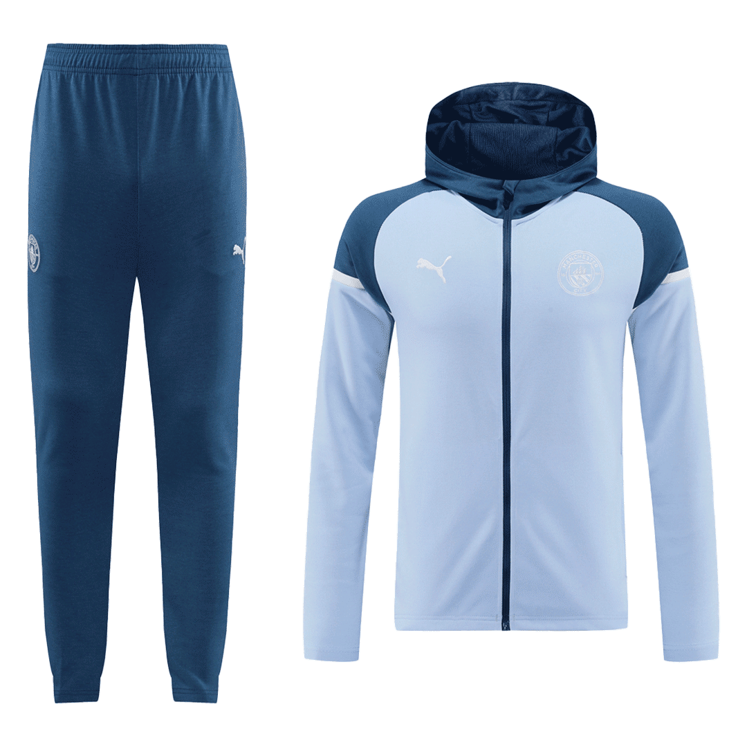 Manchester City Hoodie Training Kit (Jacket+Pants) 2024/25 - Image 4