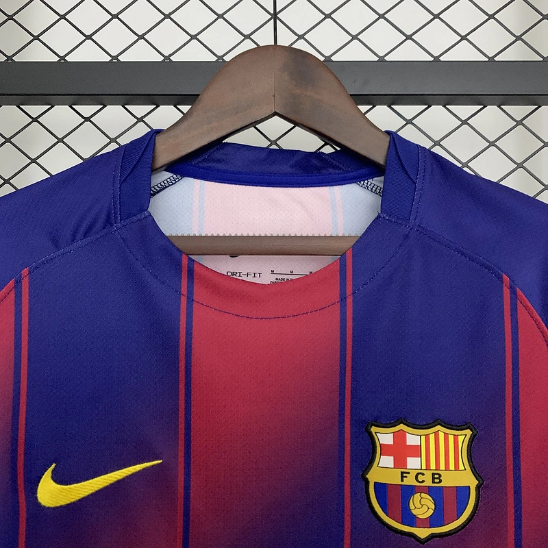 Barcelona Home Soccer Jersey Custom Shirt 2025/26 - Image 3