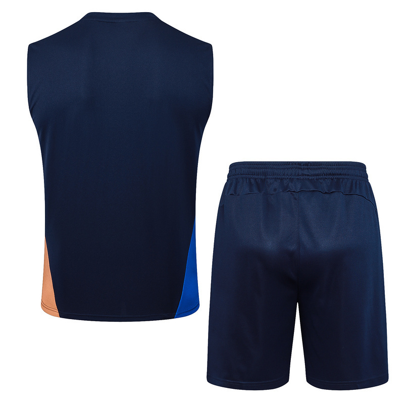 Marseille Sleeveless Training Kit Navy 2025/26 - Image 2
