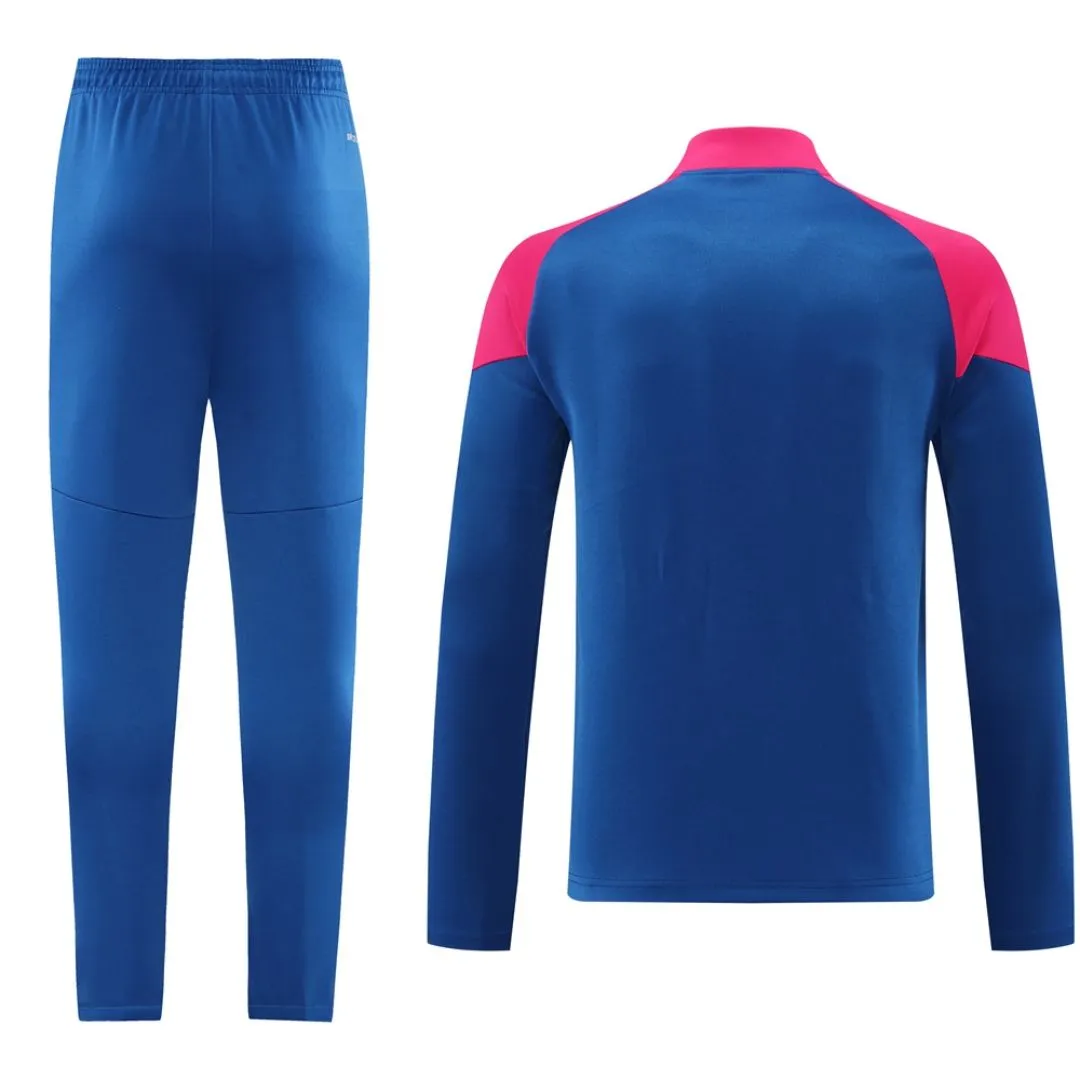 AC Milan Training Jacket Kit (Top+Pants) Pink&Blue 2024/25 - Image 2