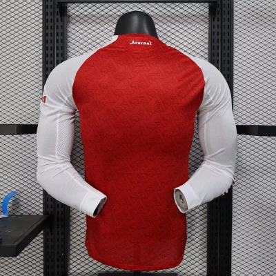 Alternative view of Arsenal Soccer Jersey Home Long Sleeve Shirt 2025/26