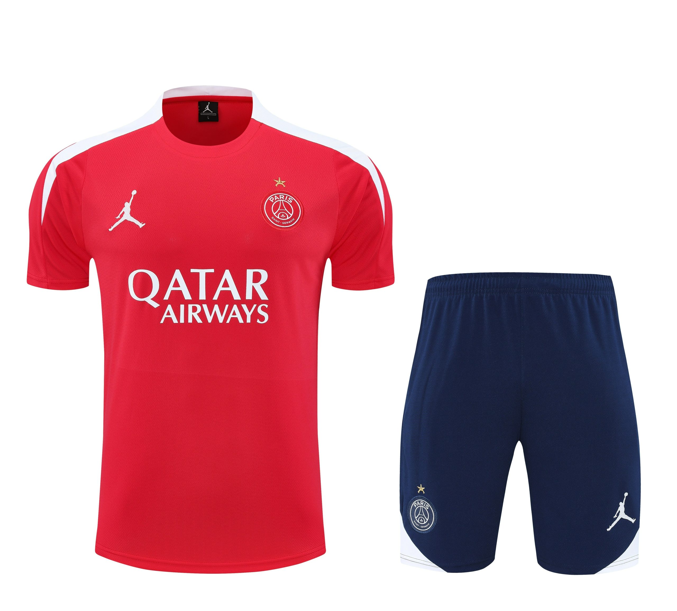 PSG Training Jersey Kit Red 2025/26 - With Star
