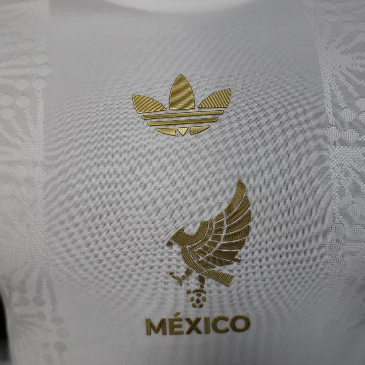 Mexico White Special Long Sleeve Soccer Jersey 2025 - Image 3