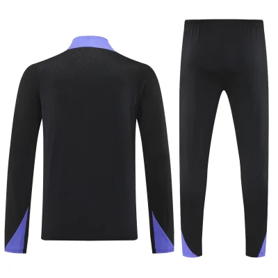 Alternative view of Barcelona x Kobe Bryant Training Kit (Sweatshirt+Pants) Black&Purple 2025/26 - Player Version