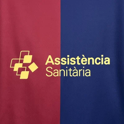 Alternative view of Barcelona Soccer Jersey Basketball Home Custom Vest 2024/25