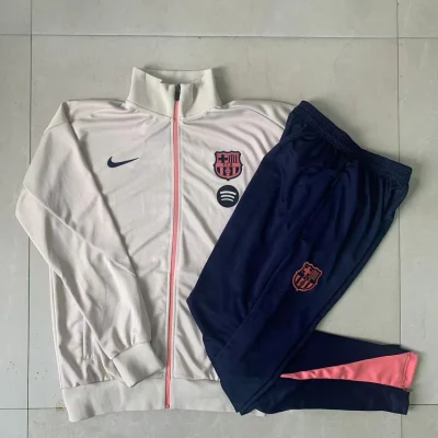 Alternative view of Kids Barcelona Training Kit (Jacket+Pants) Beige 2025/26