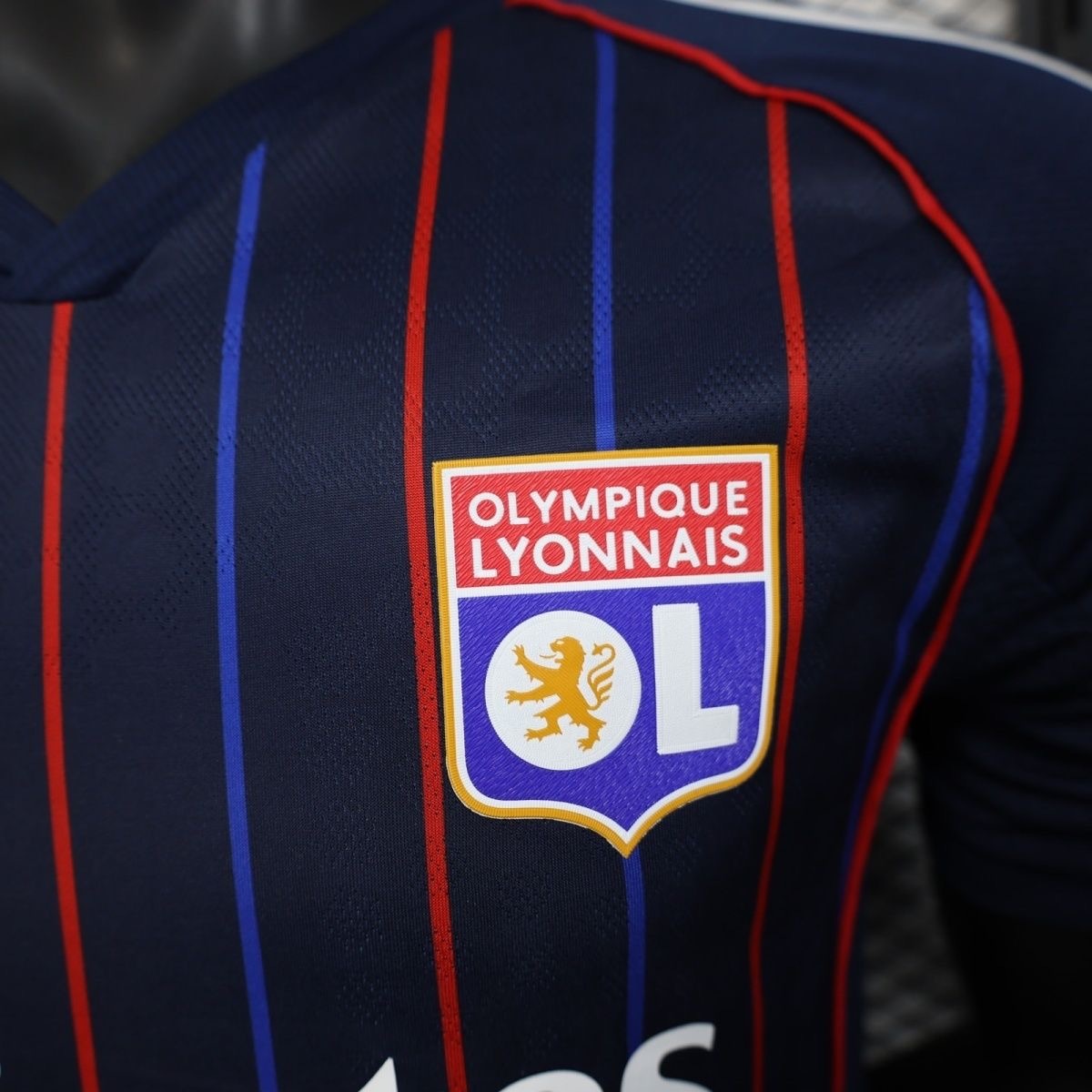 Olympique Lyonnais Soccer Jersey Away Shirt 2025-26 - Image 3