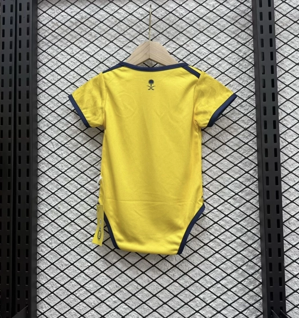 Al Nassr Home Baby Uniform 2025/26 - Image 2