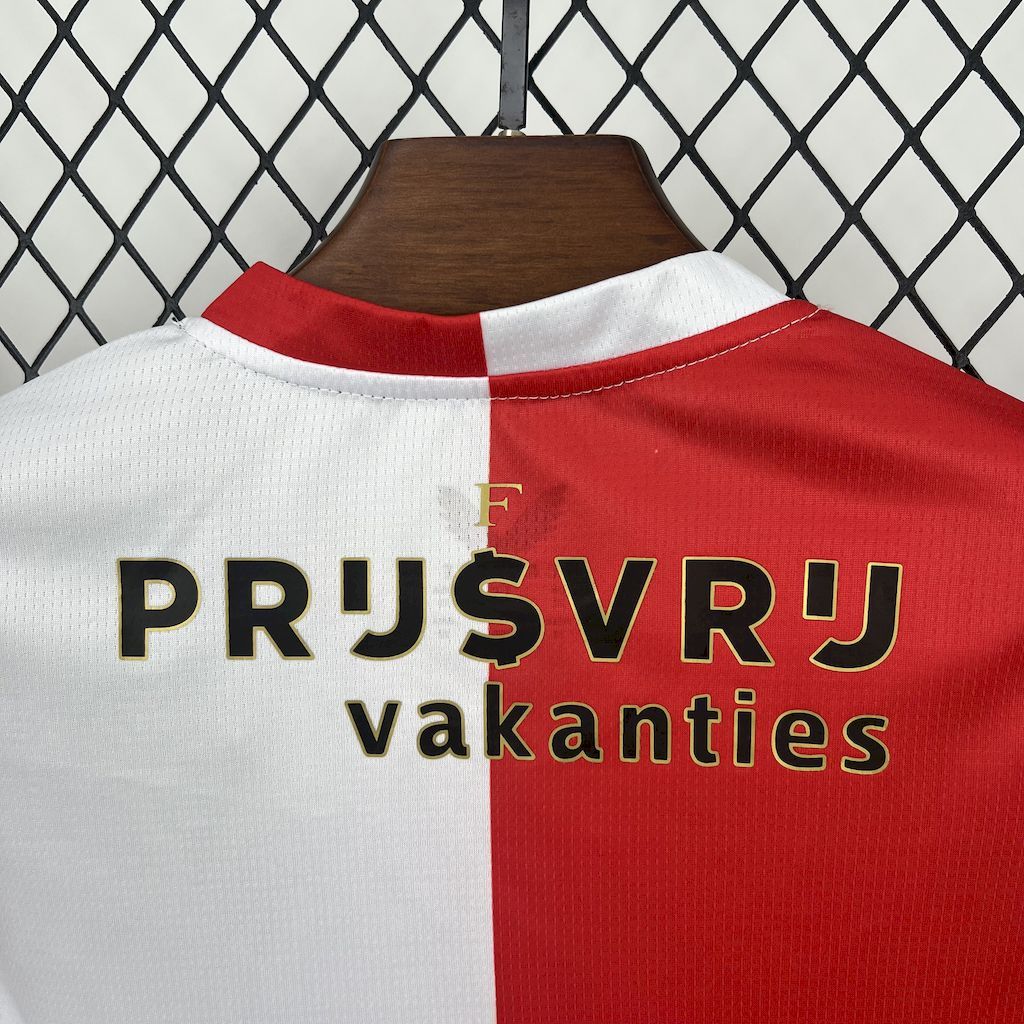 Feyenoord Football Jersey Home Kids Kit Jersey+Shorts 2025/26 - Image 5