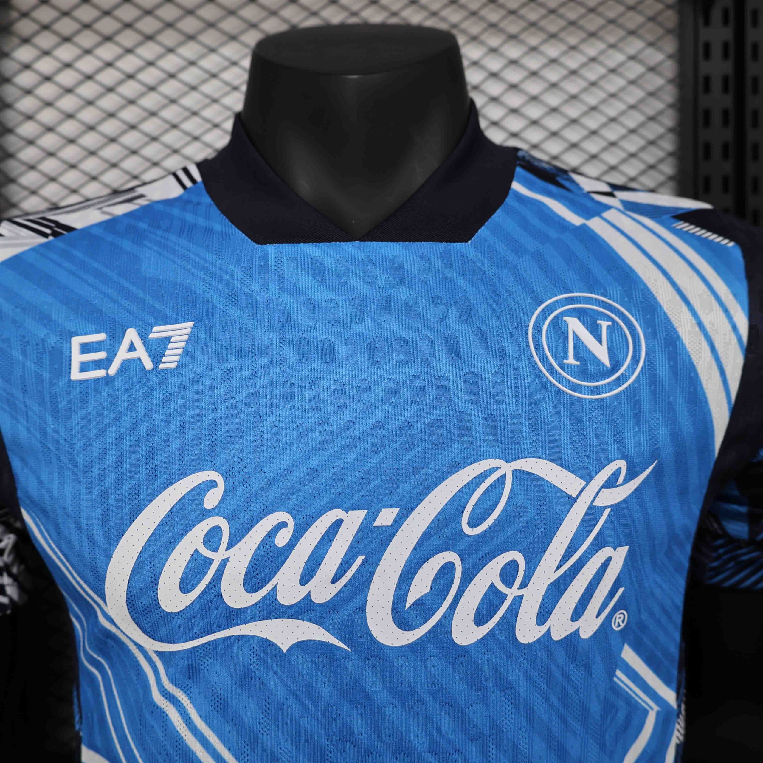 Napoli Soccer Jersey Pre-Match Shirt 2024/25 - Image 6