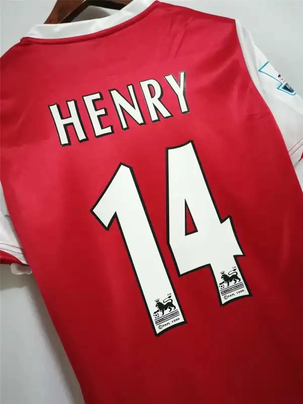 Arsenal Soccer Retro Jersey Home Custom Shirt 2006-08 - Image 5