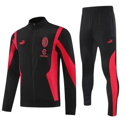 AC Milan Training Kit (Jacket+Pants) Black 2025/26