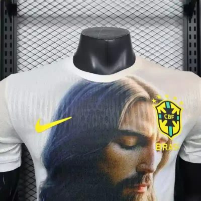 Alternative view of Brazil  Soccer Jersey Jesus Special Edition Shirt 2025