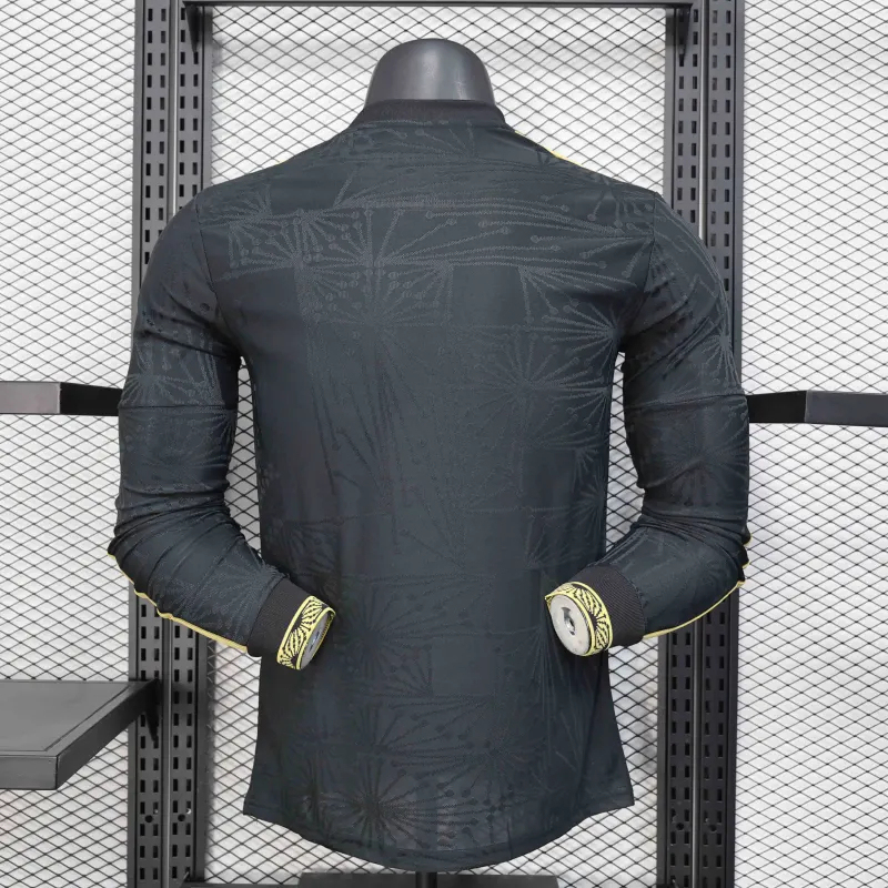 Mexico Gold Cup Black Special Long Sleeve Soccer Jersey 2025 - Image 2