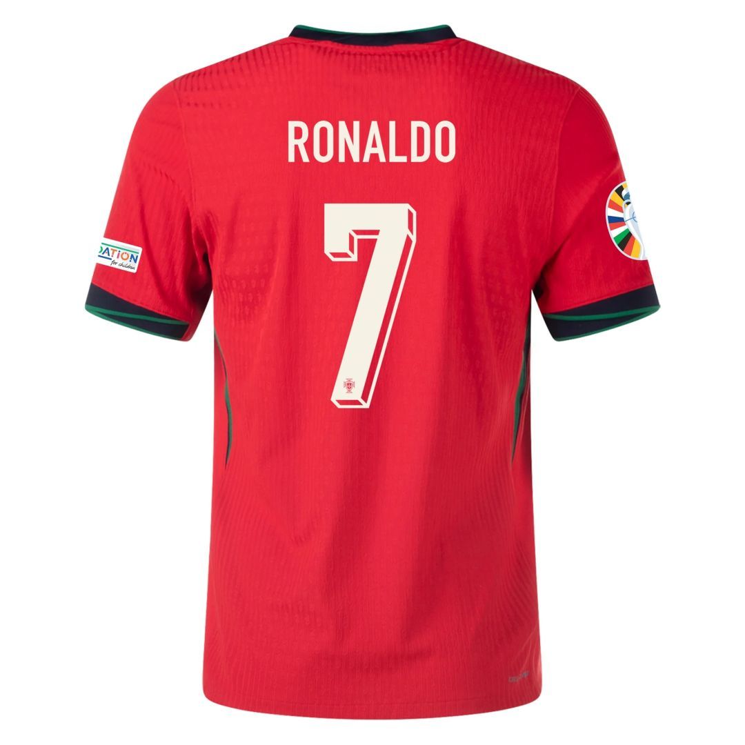 Ronaldo #7 Portugal Soccer Jersey Home Shirt EURO 2024