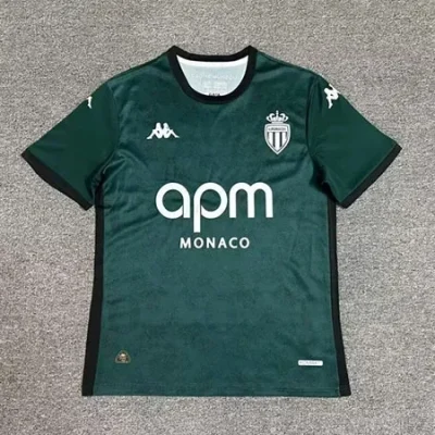 AS Monaco Soccer Jersey Away Custom Shirt 2024/25