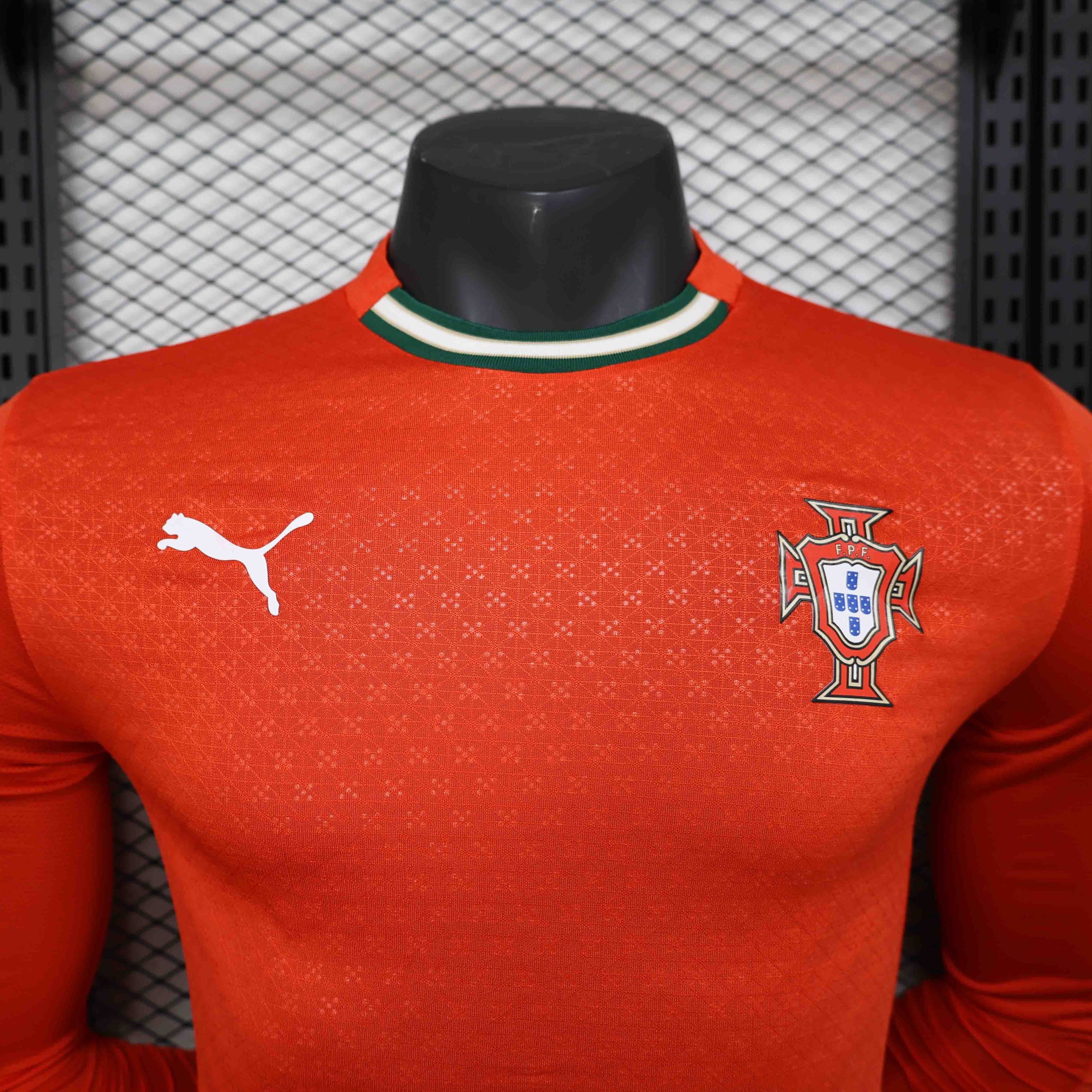Portugal Soccer Jersey Home Long Sleeve Shirt 2025 - Image 3