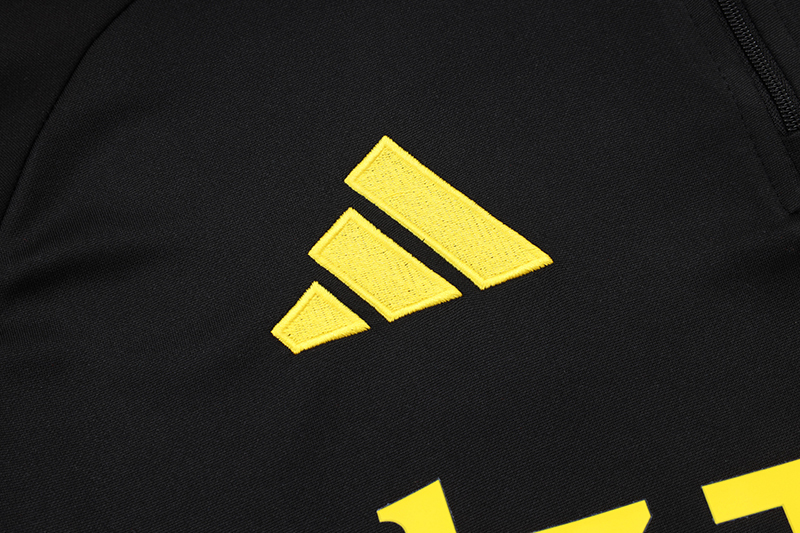 Manchester United Training Kit (Sweatshirt+Pants) Black 2025/26 - Image 3