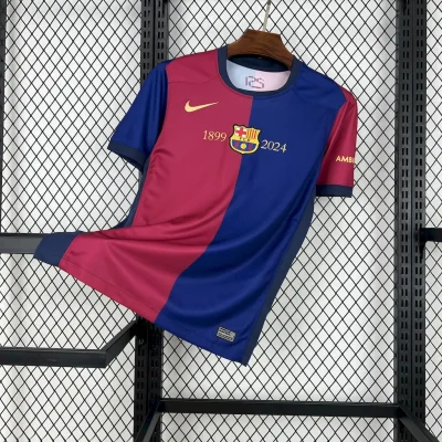 Barcelona Soccer Jersey 125th Anniversary Custom Shirt 2024/25