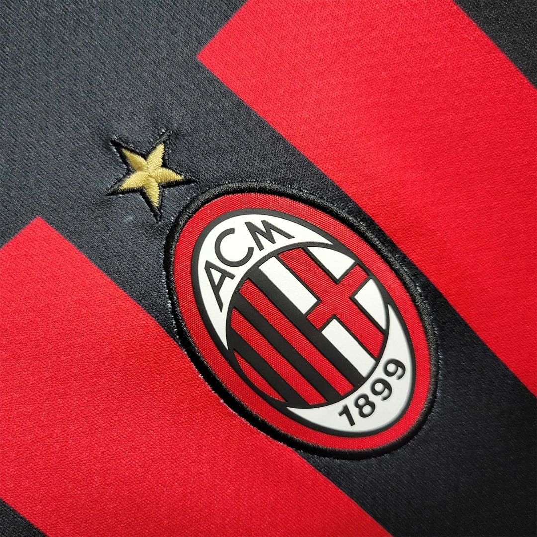 AC Milan Retro Soccer Jersey Home Custom Shirt 2022/23 - Image 4