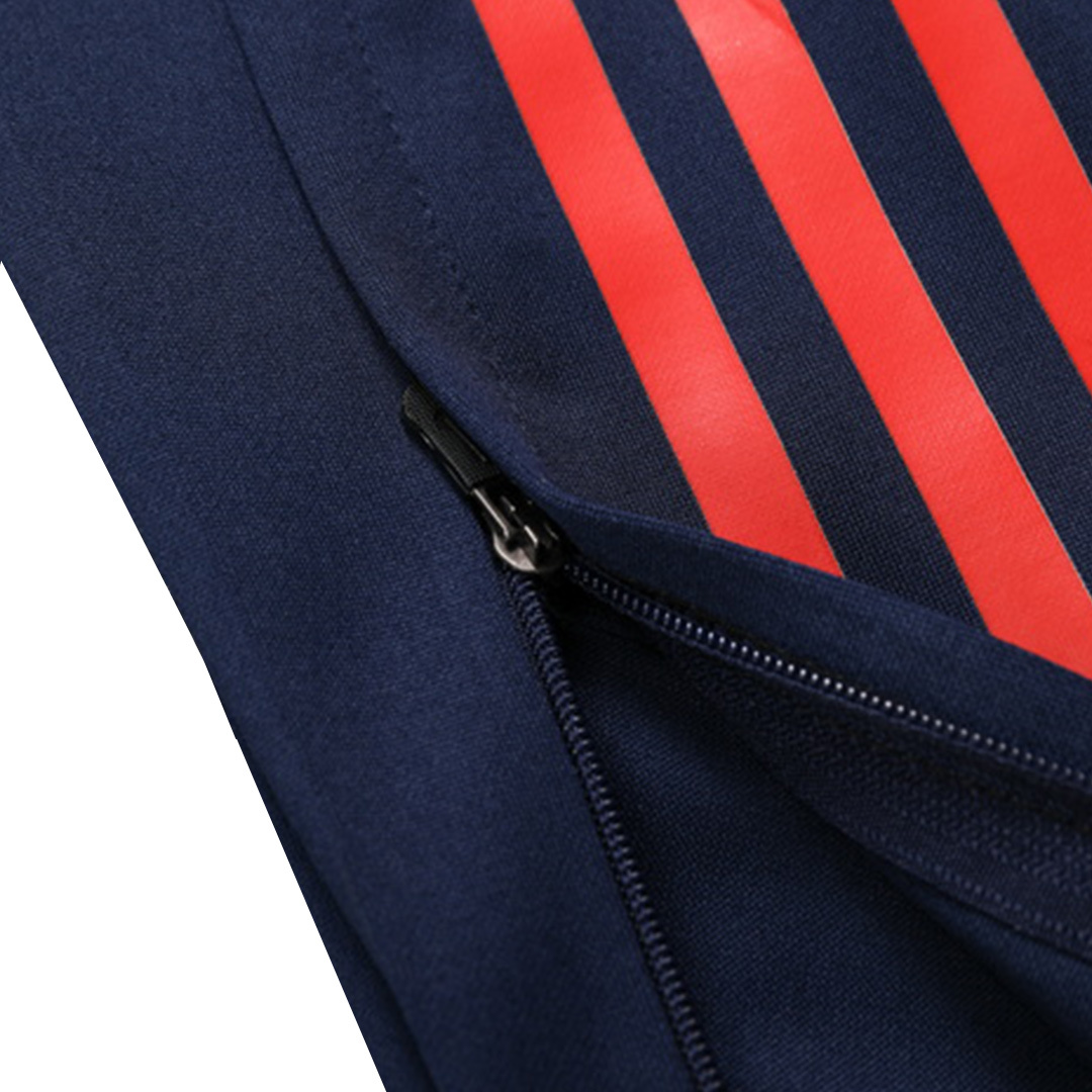 Manchester United 1/2 Zipper Sweat Kit (Top+Pants) Red 2024/25 - Image 3