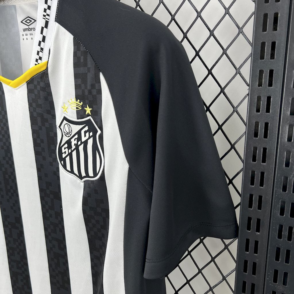 Santos FC Soccer Jersey Away Custom Shirt 2025 - Image 3