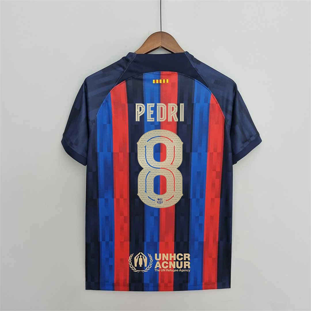Barcelona Home Soccer Jersey Custom Shirt 2022/23 - Image 4