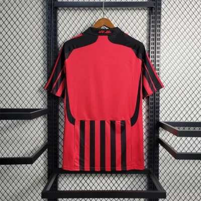Alternative view of AC Milan Retro Soccer Jersey Home Custom Shirt 2007/08