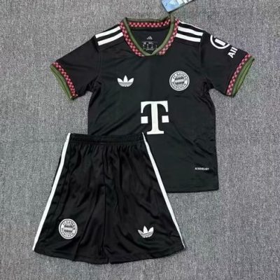 Bayern Munich Third Away Kids Kit Jerseys+Shorts 2025/26