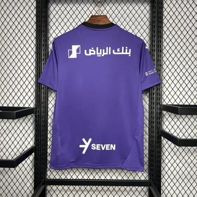 Alternative view of Al Hilal SFC Soccer Jersey Third Away Custom Shirt 2024/25