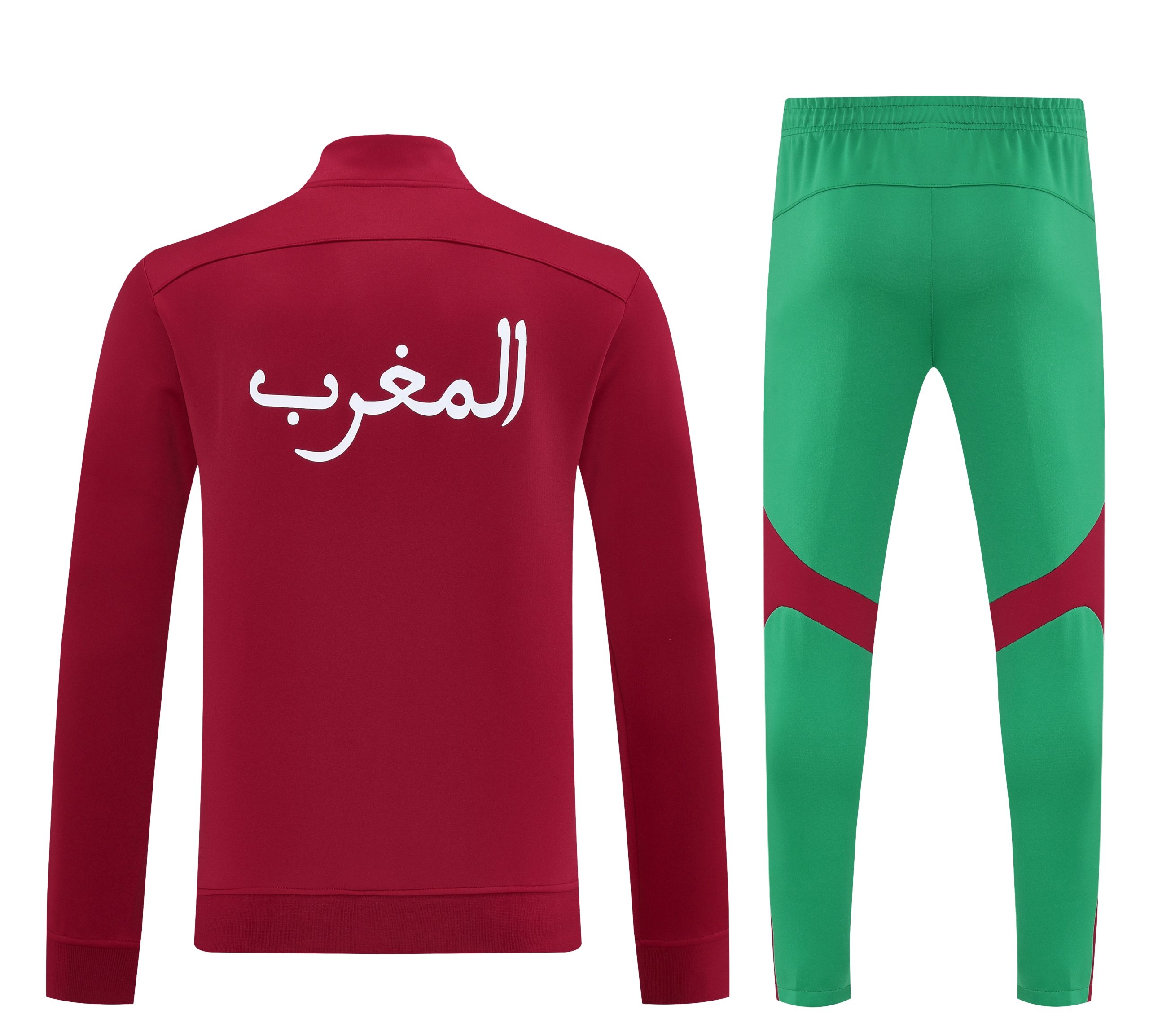 Morocco Training Kit (Jacket+Pants) Red 2025 - Image 4