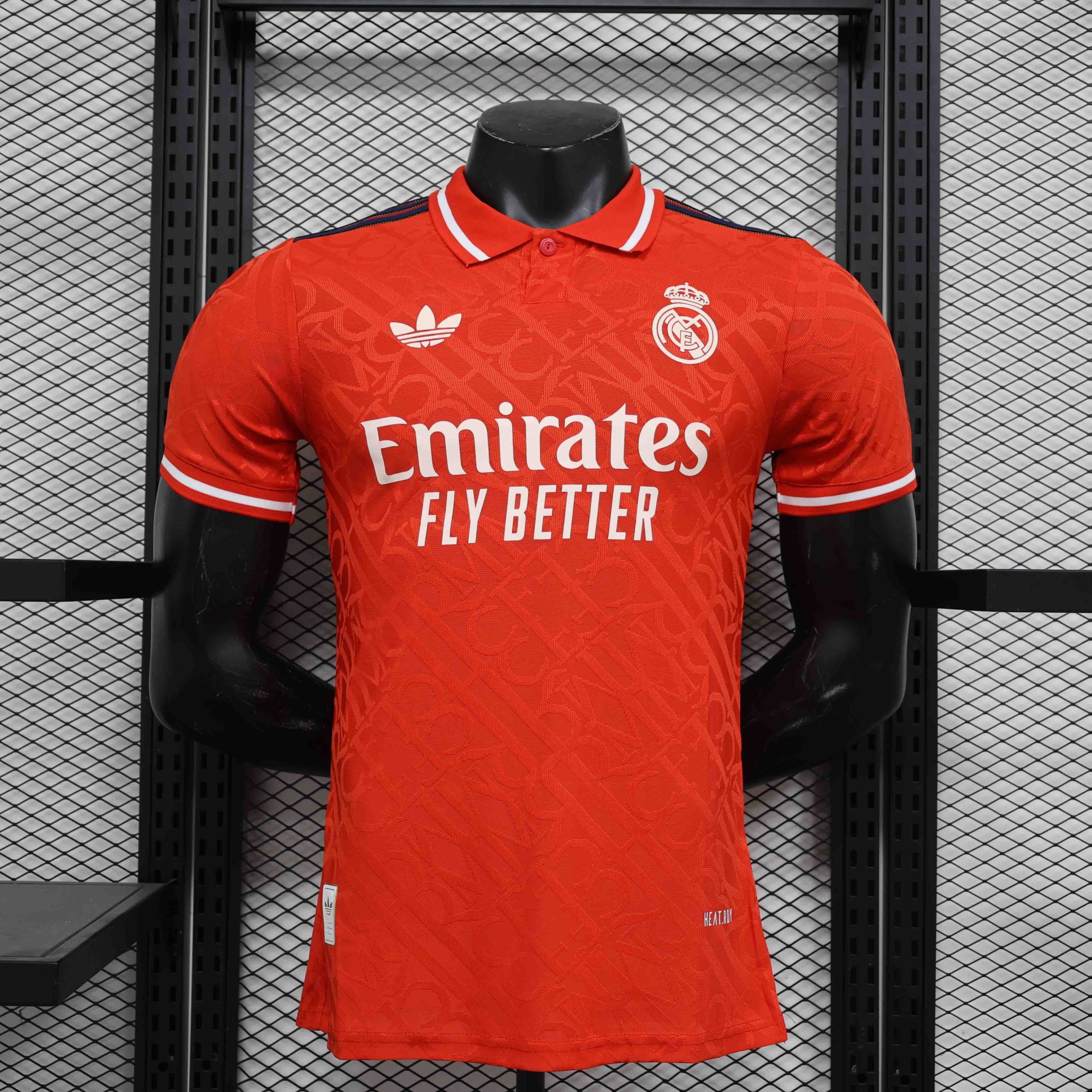 Real Madrid Soccer Jersey Red Special Edition Shirt 2024/25