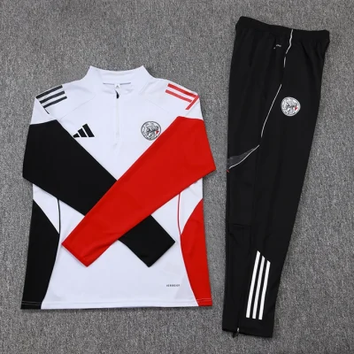 Alternative view of Ajax Training Kit (Sweatshirt+Pants) White 2025/26