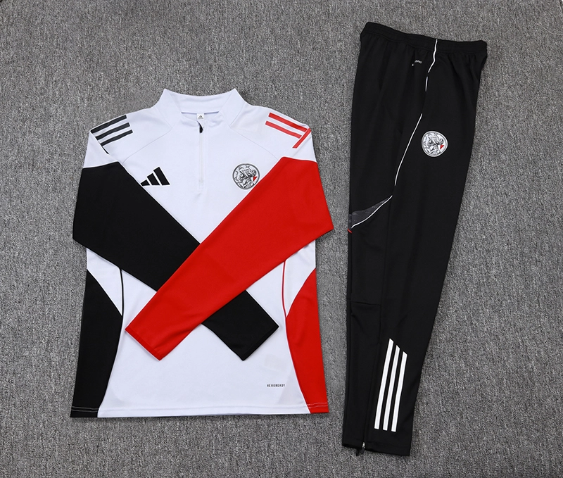 Ajax Training Kit (Sweatshirt+Pants) White 2025/26 - Image 2