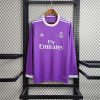 Real Madrid Retro Jersey Away Soccer Shirt Long Sleeve 2016/17