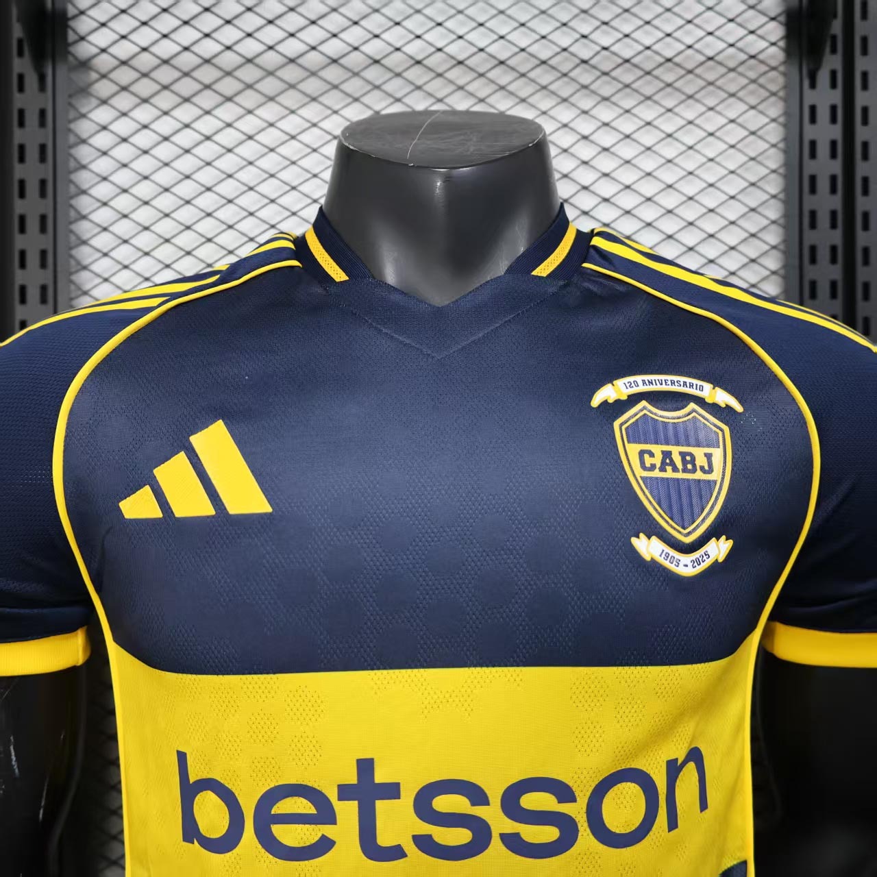 Boca Juniors Soccer Jersey Home Shirt 2025/26 - 120th Anniversary - Image 5