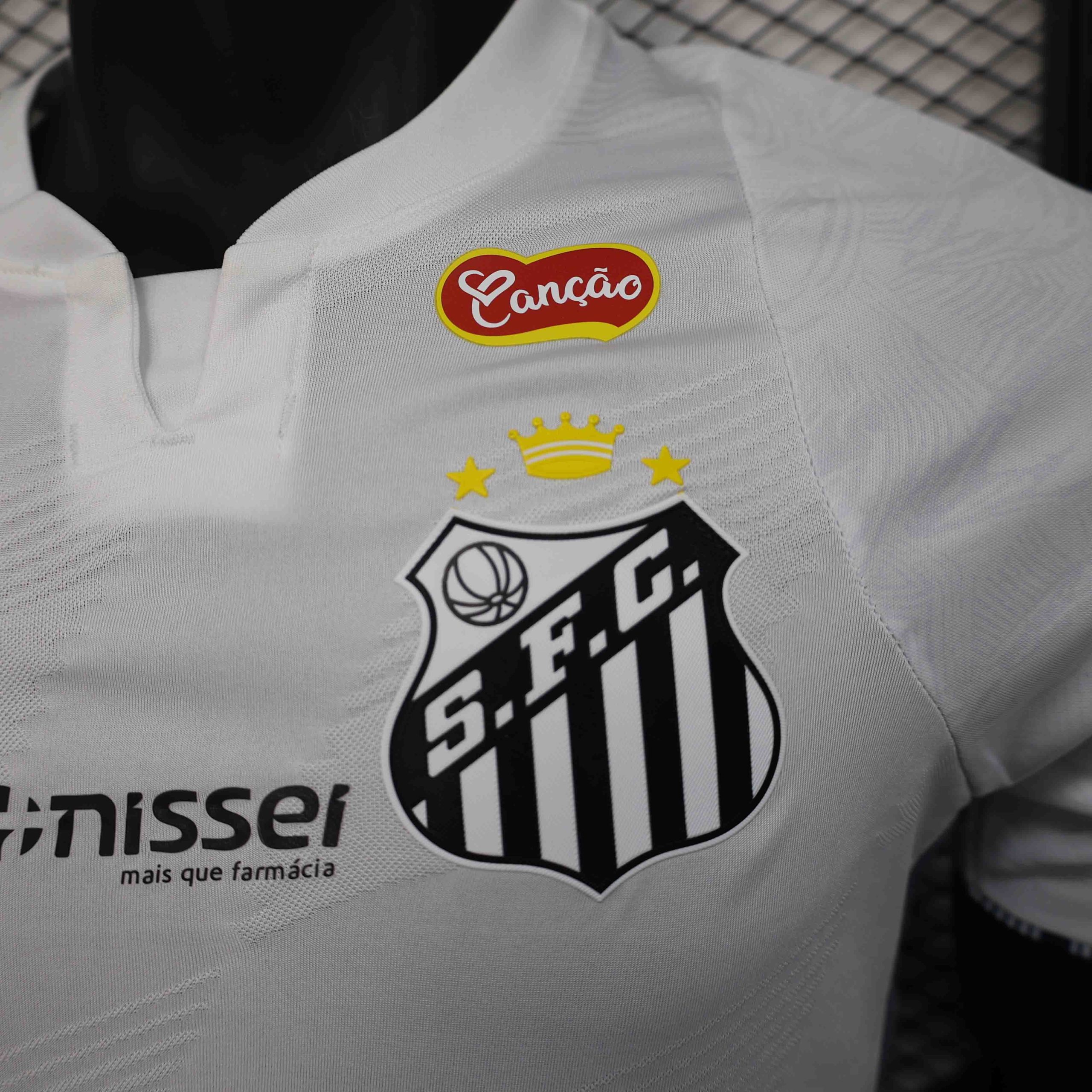 Santos FC Soccer Jersey Home Shirt All Sponsor 2024 - Image 4