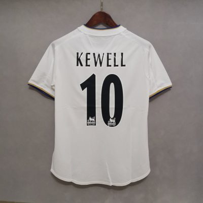 Alternative view of Leeds United Retro Football Jersey Home Shirt 2000/01