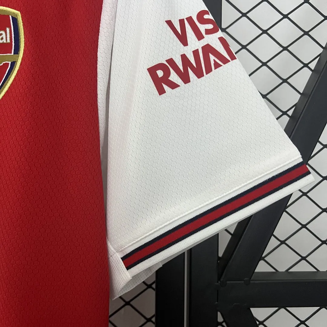 Arsenal Soccer Retro Jersey Home Custom Shirt 2019-20 - Image 4
