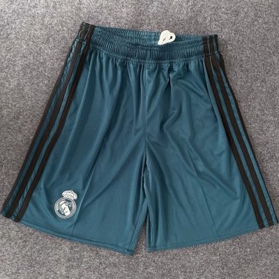 Real Madrid Retro Jersey Third Away Custom Soccer Shorts 2017/18