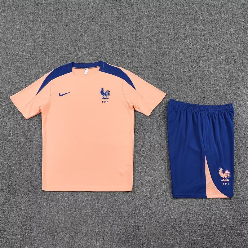 France Training Jersey Kit Orange 2025 - Image 3