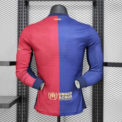 Alternative view of Soccer Jersey Barcelona Home x Coldplay Long Sleeve Shirt 2024/25