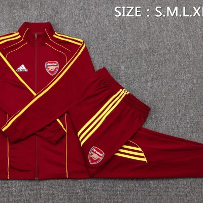 Alternative view of Arsenal Training Kit (Jacket+Pants) Jujube Red 2025/26