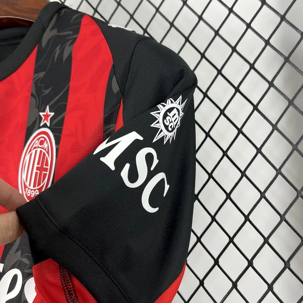 AC Milan Soccer Jersey Home Custom Shirt 2025/26 - Image 5