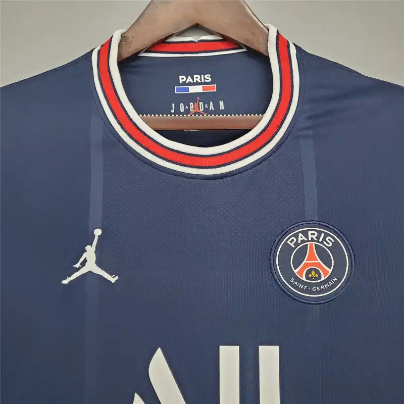 PSG Retro Jersey Home Soccer Shirt 2021/22 - Image 5
