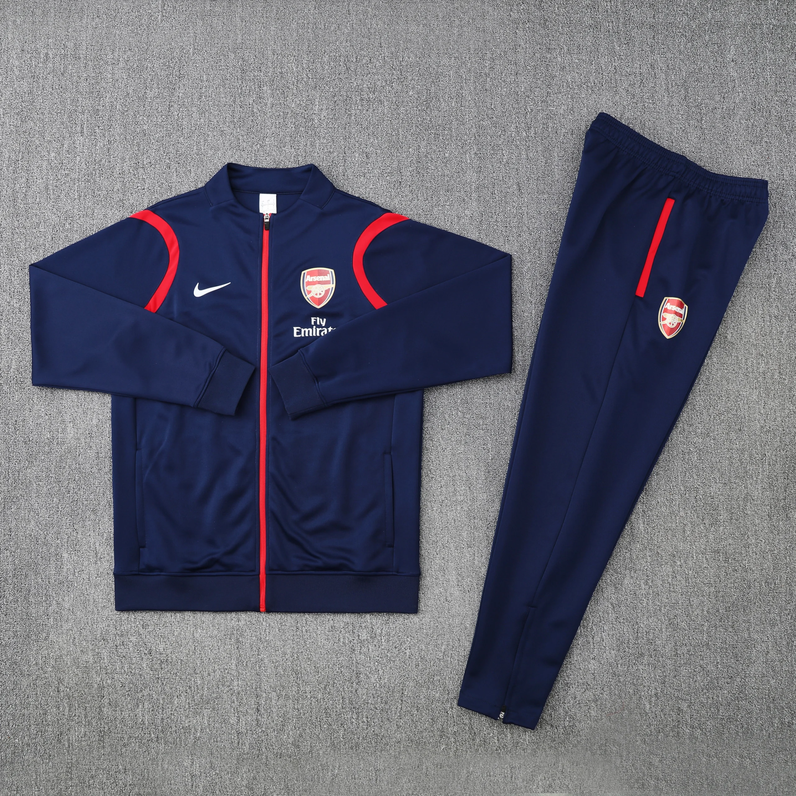 Arsenal Retro Training Kit (Jacket+Pants) Blue 2025/26 - Image 5