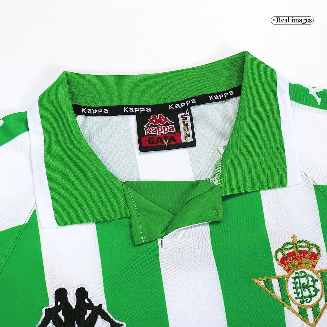 Real Betis Retro Jersey Home Soccer Shirt 2000/01 - Image 3