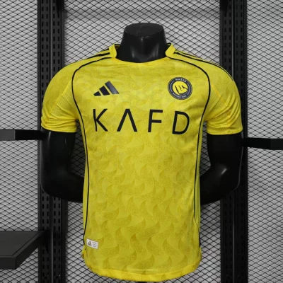 Al Nassr Soccer Jersey Home Shirt 2025/26